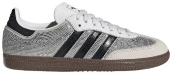 adidas Samba OG Rhinestone Crystal White Silver