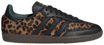 adidas Samba OG Black Green Leopard (W)
