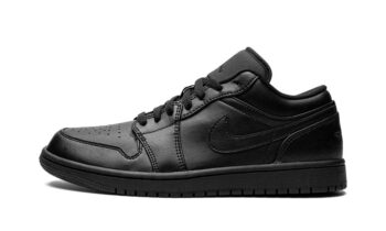 Air Jordan 1 Low Triple Black""