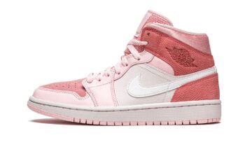 Air Jordan 1 Mid WMNS Digital Pink""