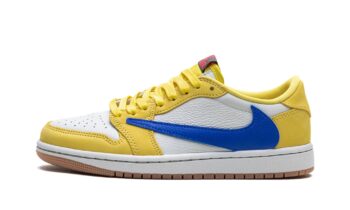 Jordan 1 Retro Low OG WMNS TRAVIS SCOTT - CANARY""