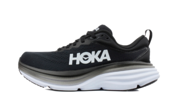 Hoka Bondi 8 Black / White""