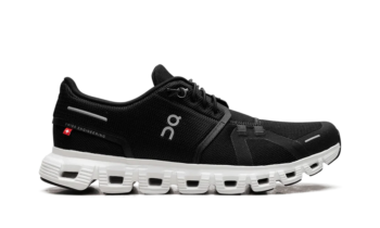 On Running Cloud 6 Black White""